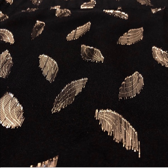 RARE Diane Von Furstenberg Siena Gold Leaf Dress - Picture 5 of 7